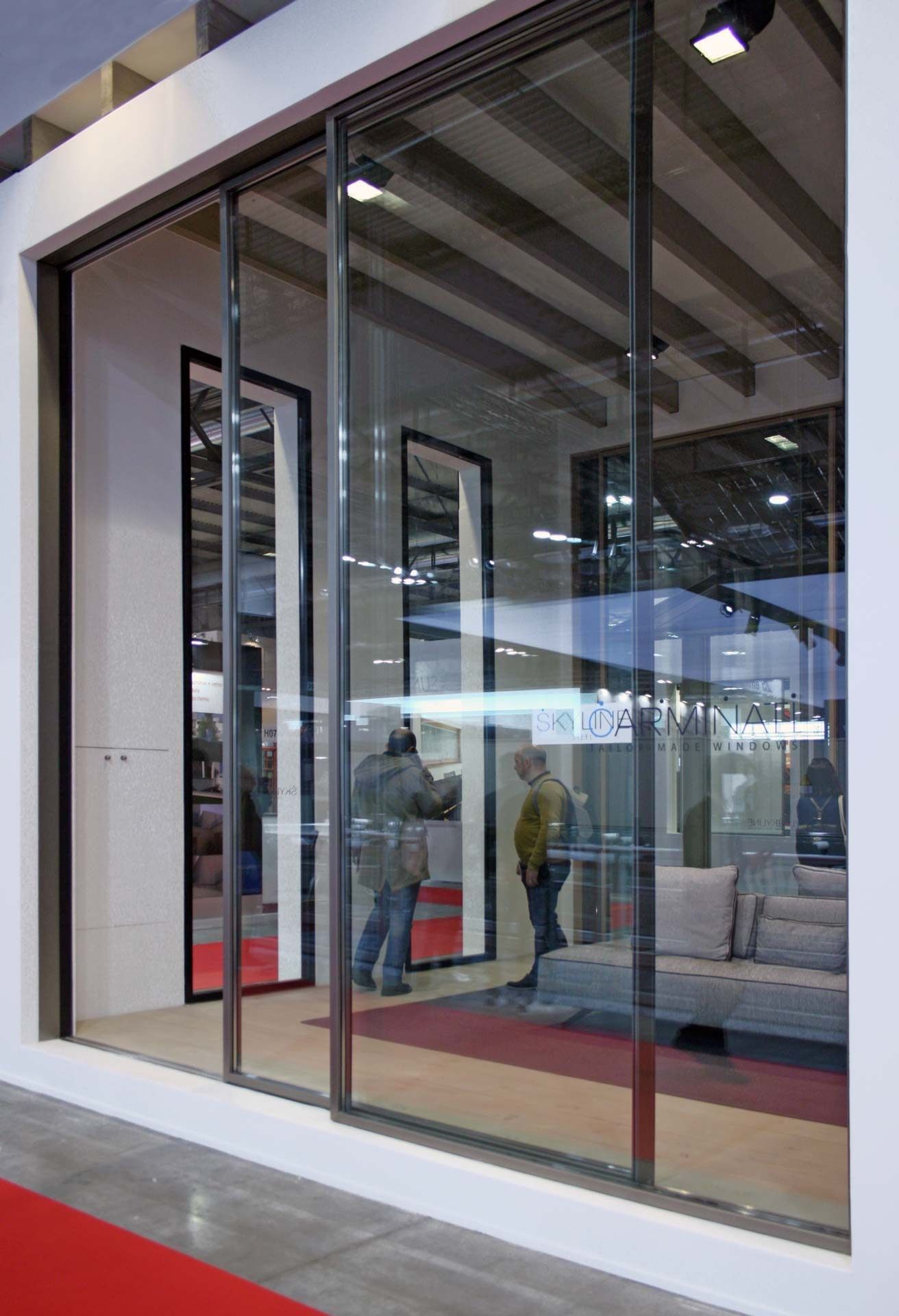 Металлическая раздвижная дверь-окно Carminati Skyline System ARCH-00139142 - Вид №1