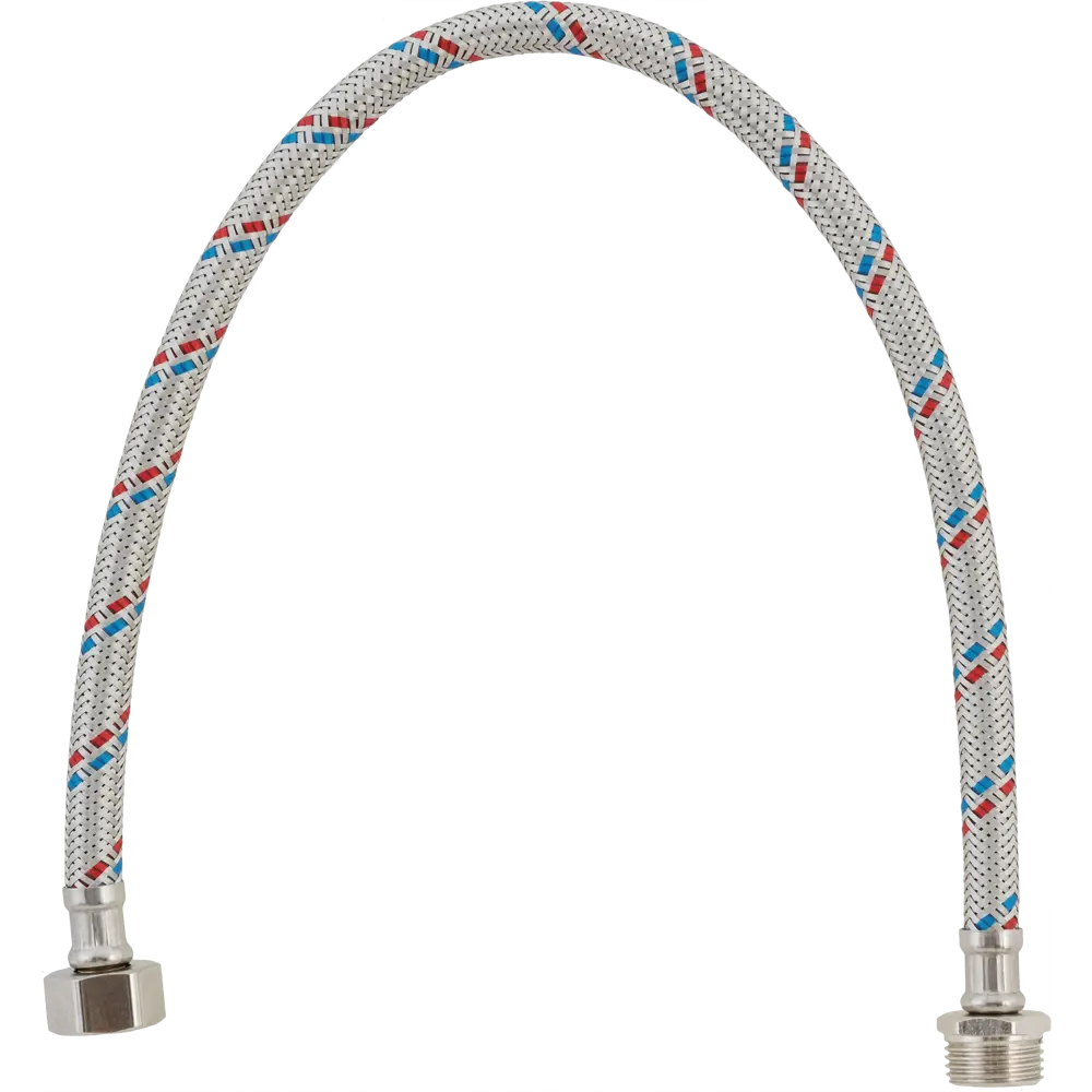 Гибкая подводка для воды, 1/2", штуцер-гайка, 150 см 82894110 STLM-2064280 Santreyd 