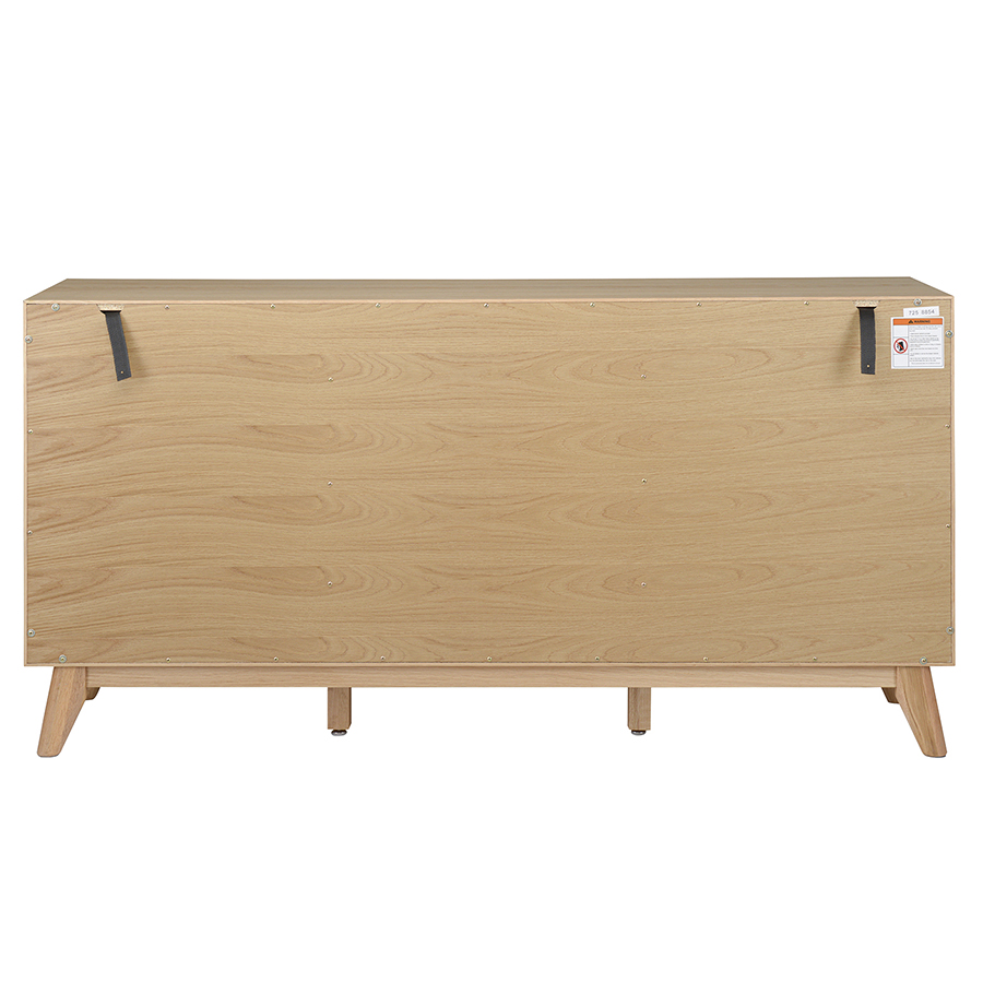 24730200 Комод , rho, 3 секции, 160х45х80,1 см Unique Furniture  - Вид №9