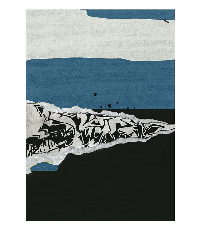 Разрыв коврик RUG'SOCIETY Urban 259_809 - Вид №1