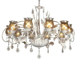 Подвесная люстра Omnilux OML-78503-10 OMNILUX OML-785 185870 Белый