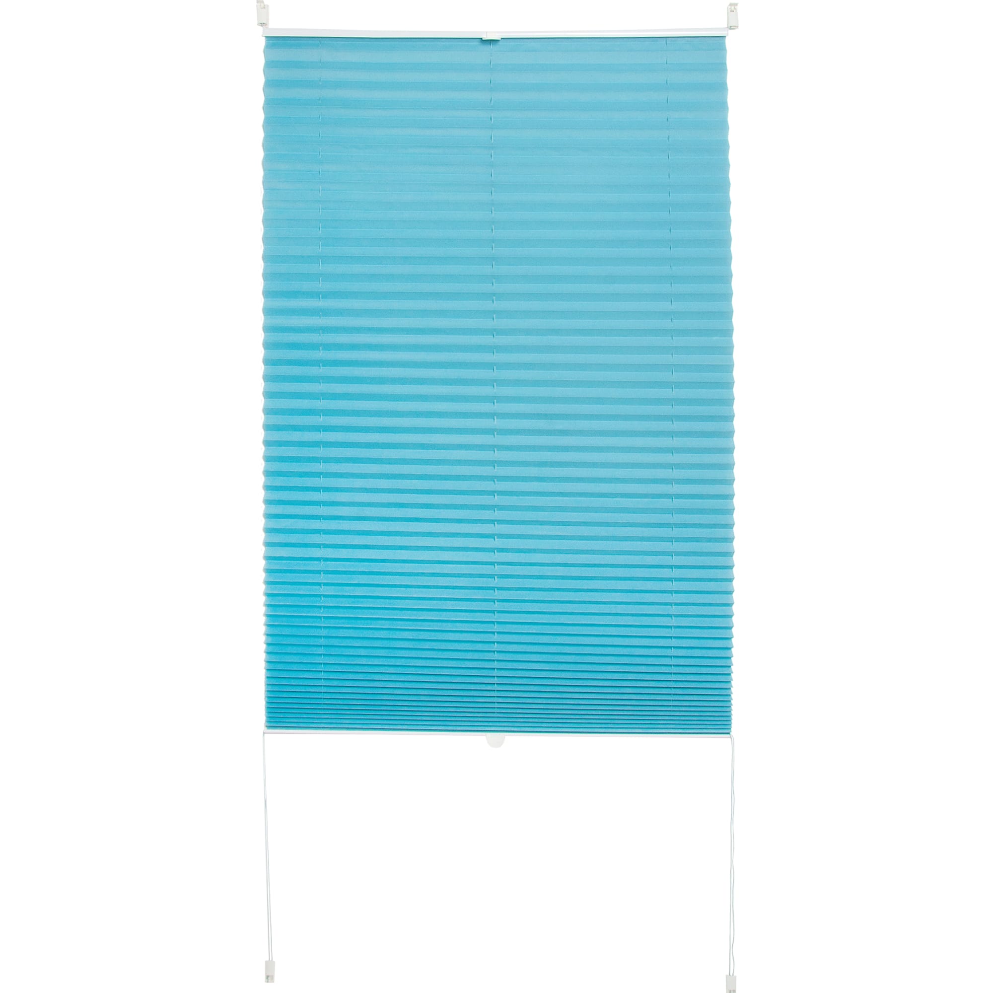 82057300 Штора плиссе «Плайн», 65х160 см, текстиль, цвет бирюзовый Santreyd  - Вид №1