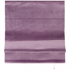 82411442 Штора римская Милфид 160x190 см цвет лиловый