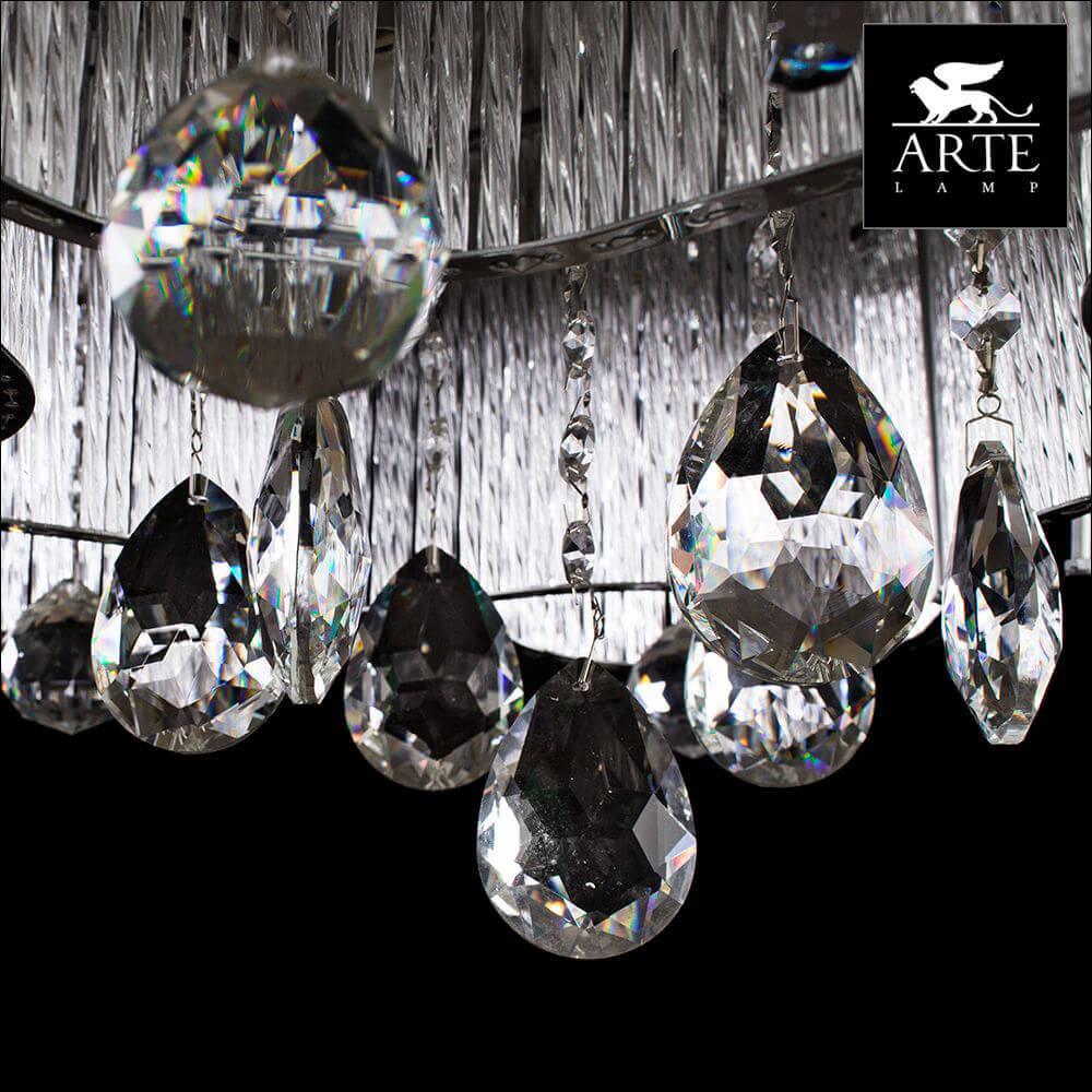 Потолочная люстра Arte Lamp 11 A8562PL-15CL ARTE LAMP ДИЗАЙНЕРСКИЕ 00-3888563 Прозрачный;хром  - Вид №2