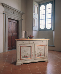 1856 Tifernoit Комод с 3 ящиками, 2 дверцами. Soggiorno