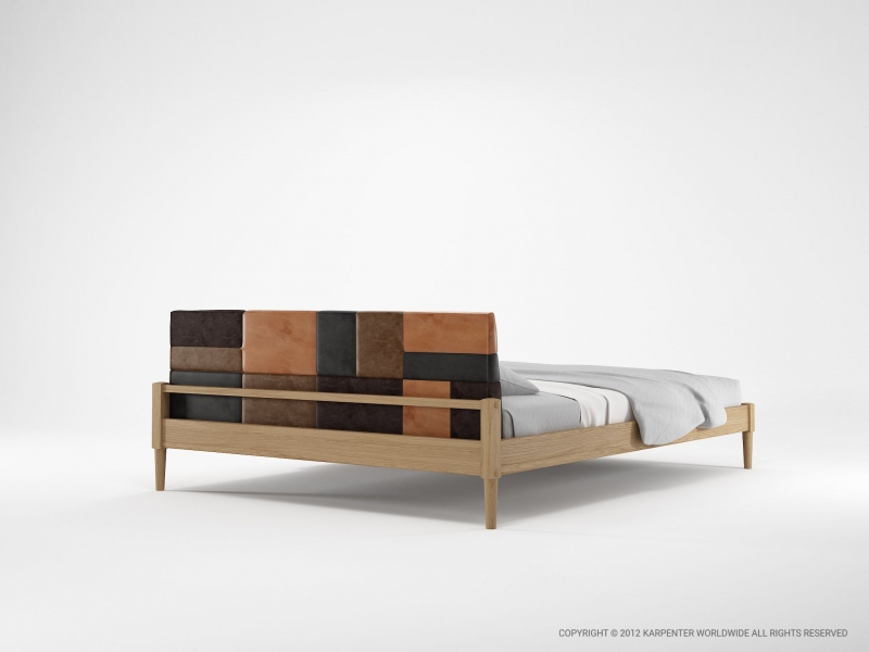 87_196 Двуспальная кровать (размер матраса 160х200) Karpenter Katchwork - Вид №3