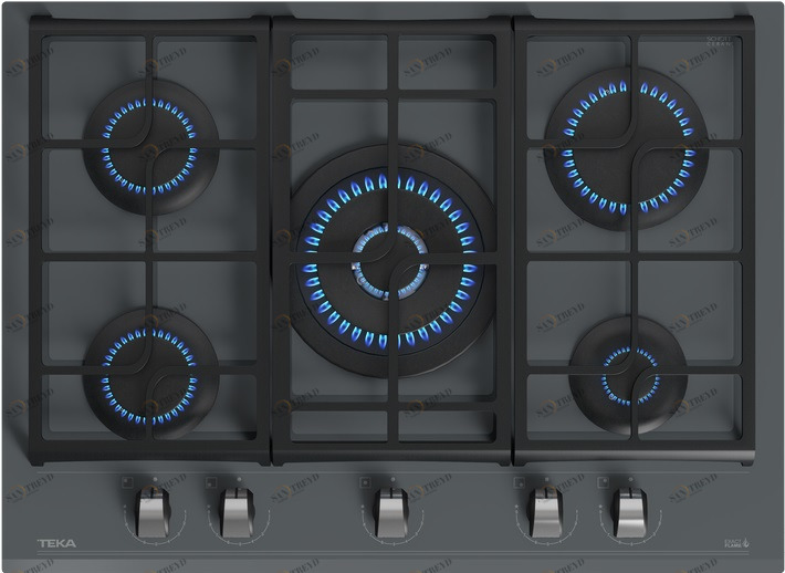 1304080 Варочная панель Teka GZC 75331 XBN STONE GREY Италия 