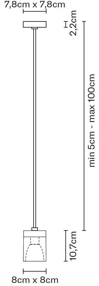 Fabbian Хрустальный светодиодный подвесной светильник Cubetto sun-id-1443089 - Вид №6