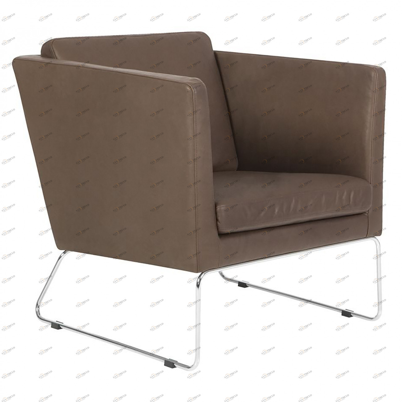 Кресло CLARK темно-коричневое SITS CLARK 191934 Коричневый 