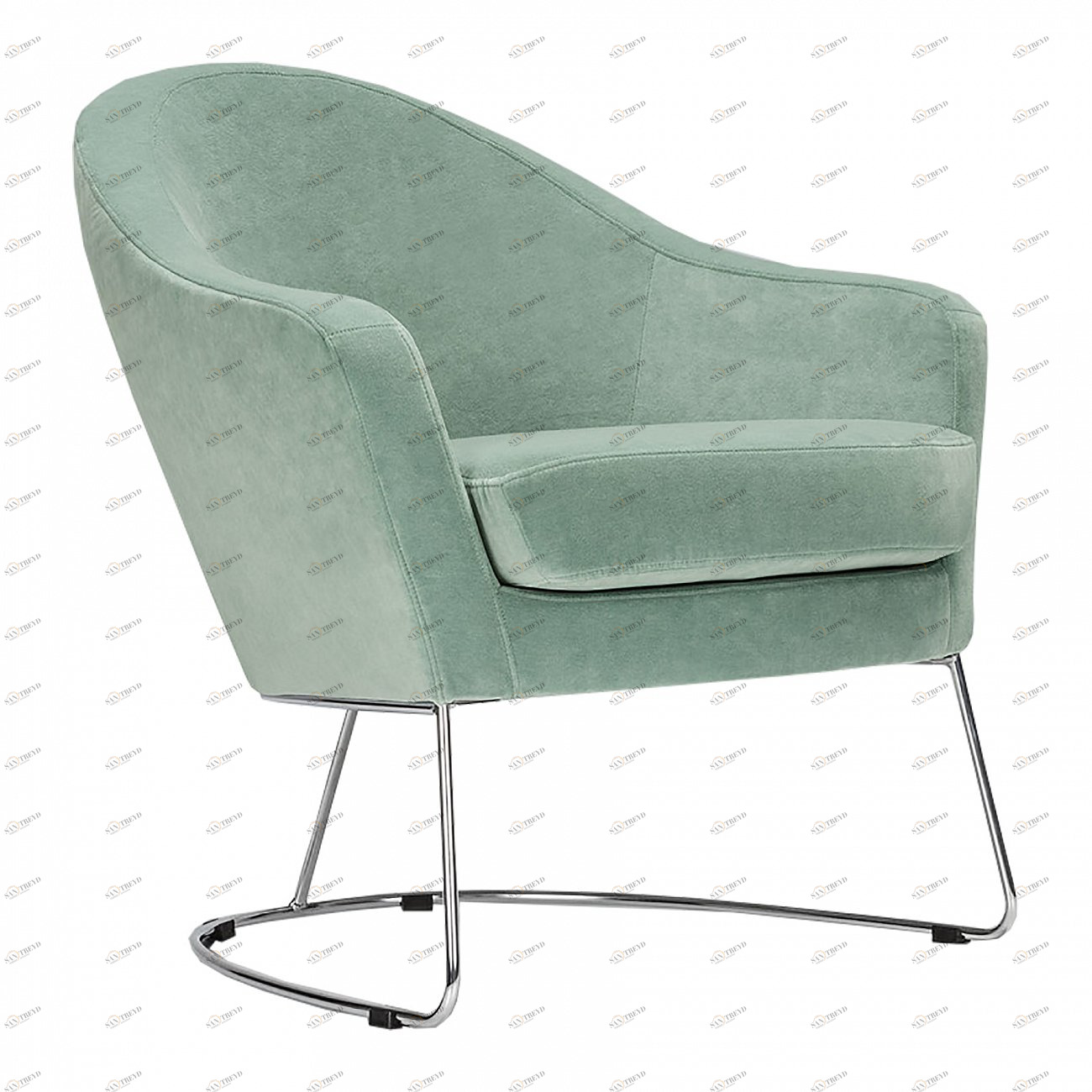 Кресло SHELL светло-бирюзовое SITS SHELL 192475 Бирюзовый