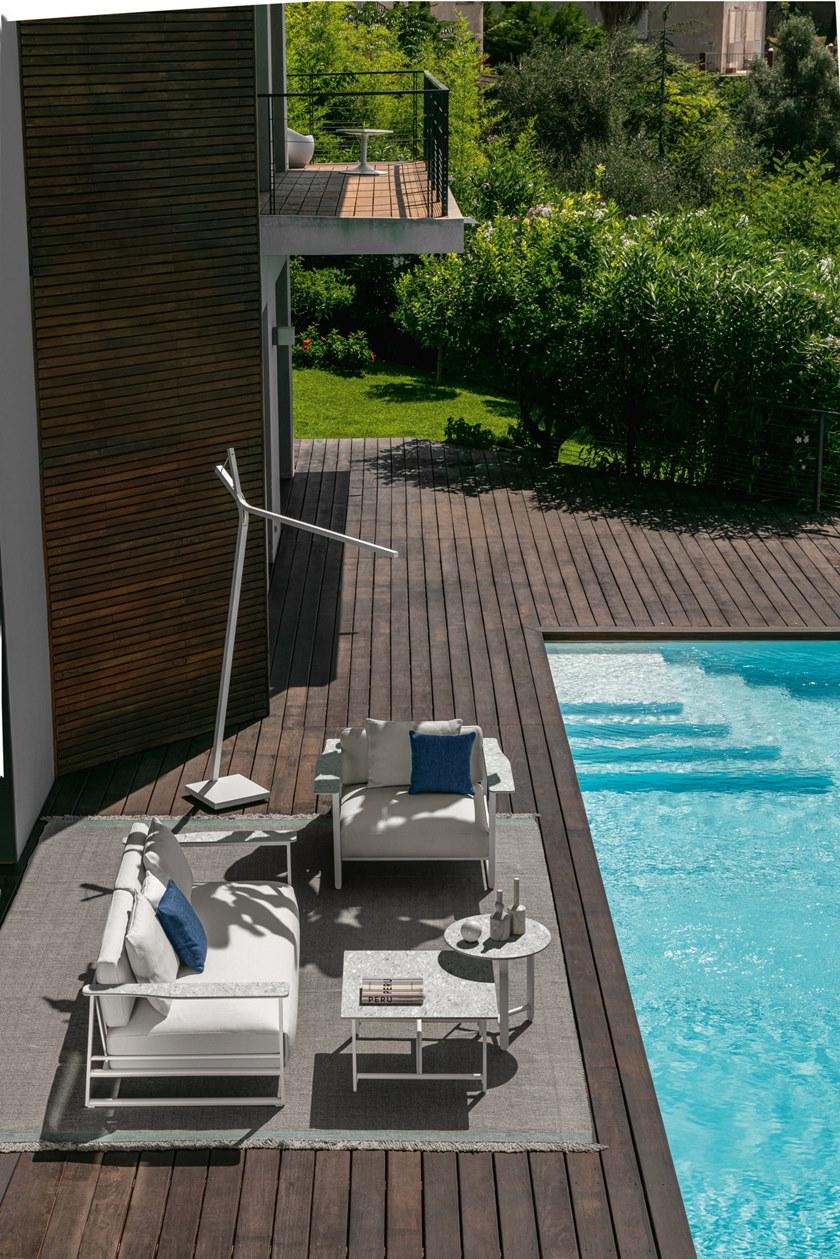 Talenti Круглый садовый стол из керамогранита Riviera Rivtct50 - Вид №4