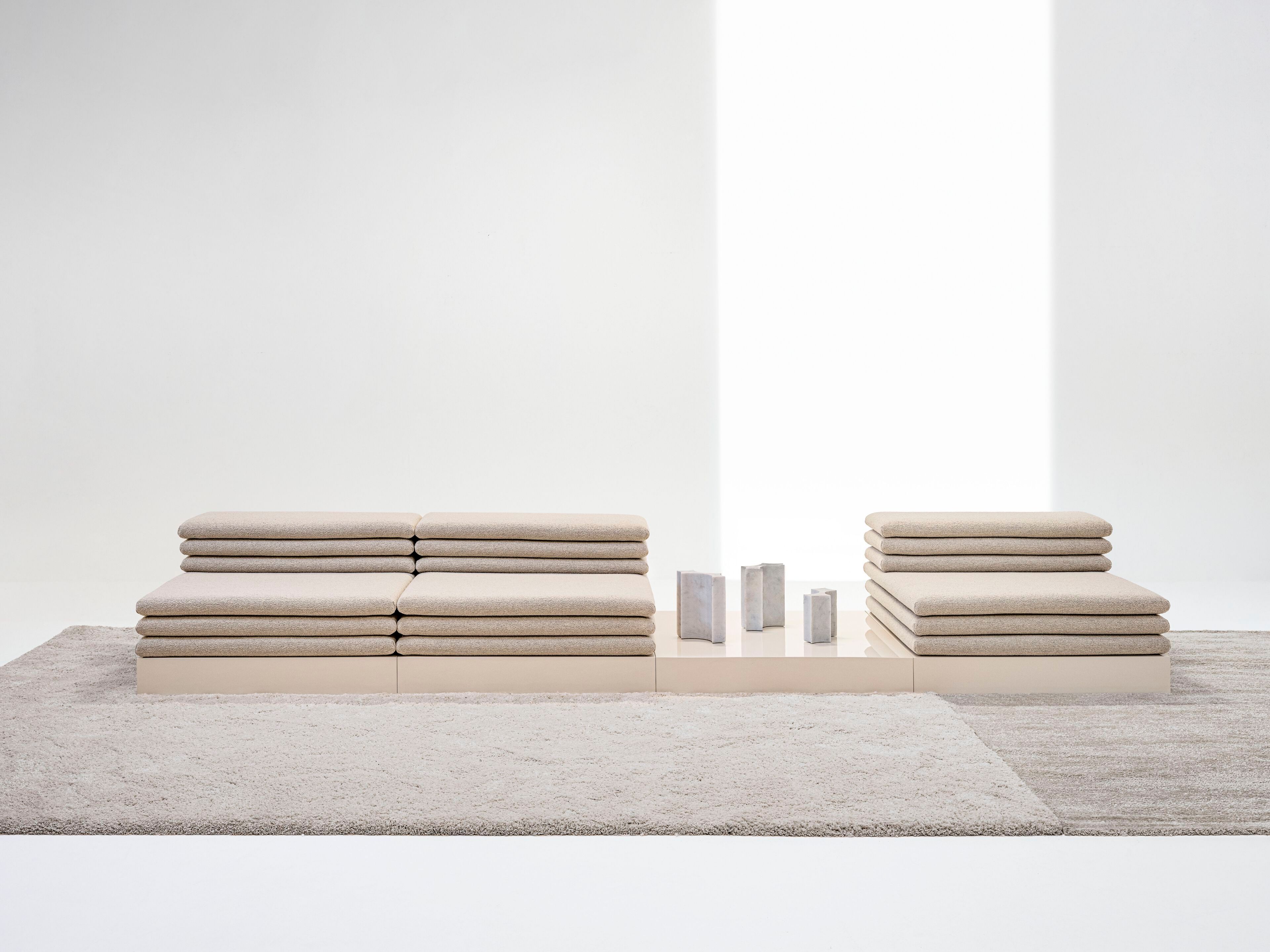 Секционный диван из ткани La Cividina Acamante ARCH-00049709 - Вид №2