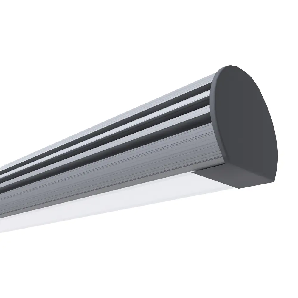 APEYRON Круглый профиль для светодиодной ленты 2м с рассеивателем 84601260 STLM-0052669