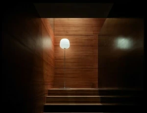 Quadrifoglio Торшер из опалового стекла Afra