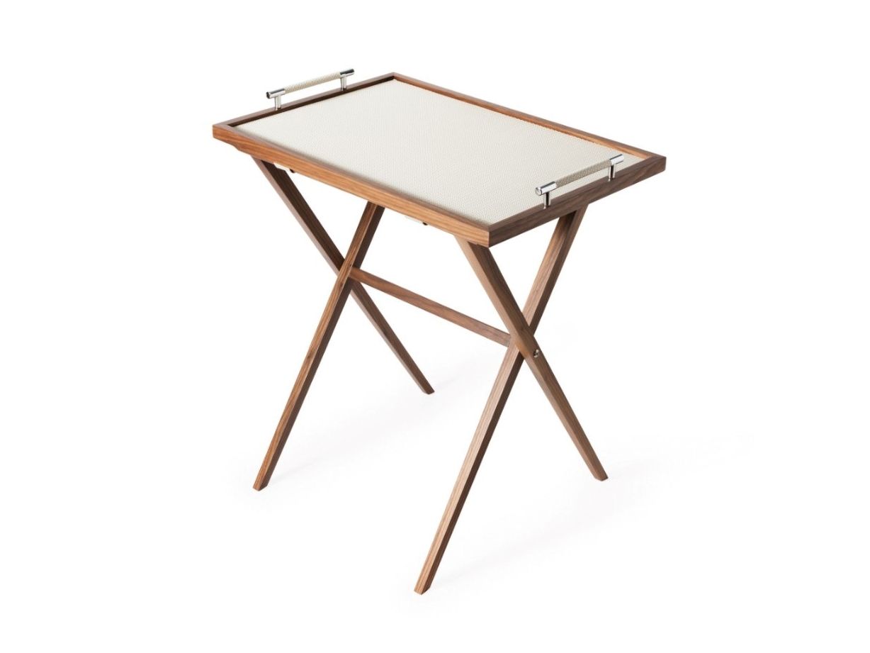 Журнальный столик из орехового дерева с подносом Pinetti DEDALO ARCH-00113727