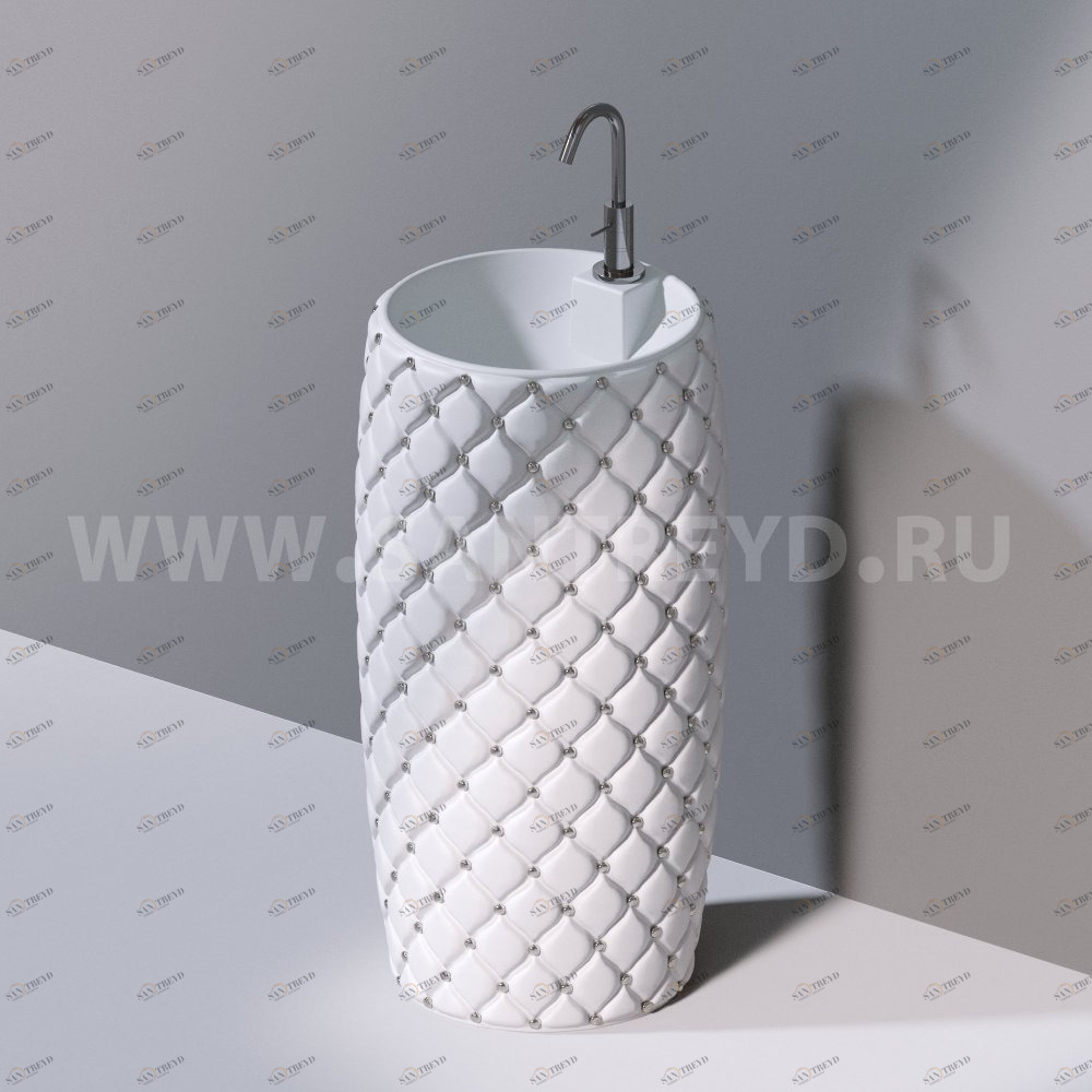 L108T0R1VP.101P Напольная раковина стоящая круглая A. e T. Italia CLASS AeT ITALIA GLASS