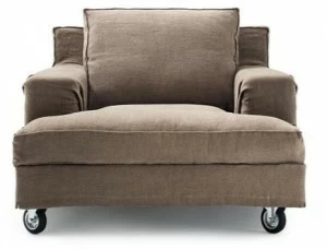 Lema Кресло из ткани на колесиках Aberdeen