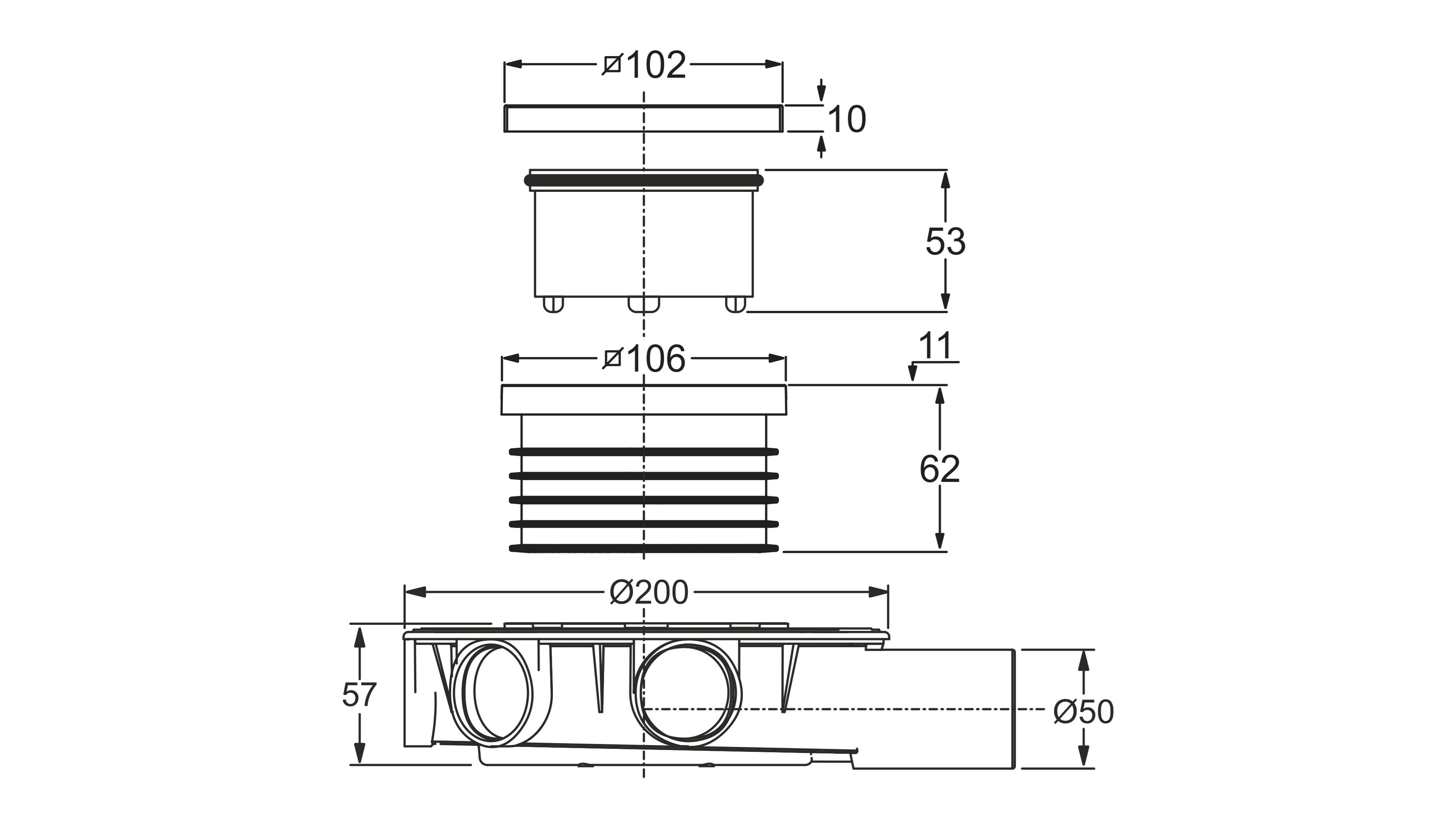 Кабина для выхлопной системы Bonomini мини-слив ARCH-00073506 - Вид №3