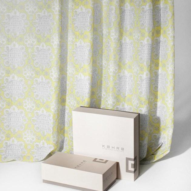 KOHRO Хлопковая ткань с цветочными мотивами  K0001027  - Вид №1