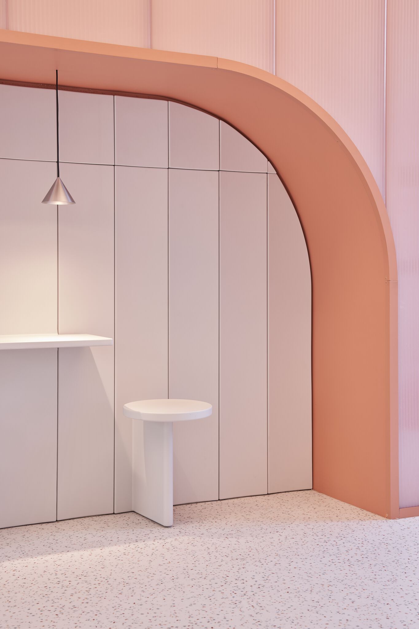 Обшивка / бетонный стул PULKRA поза ARCH-00068843 - Вид №5