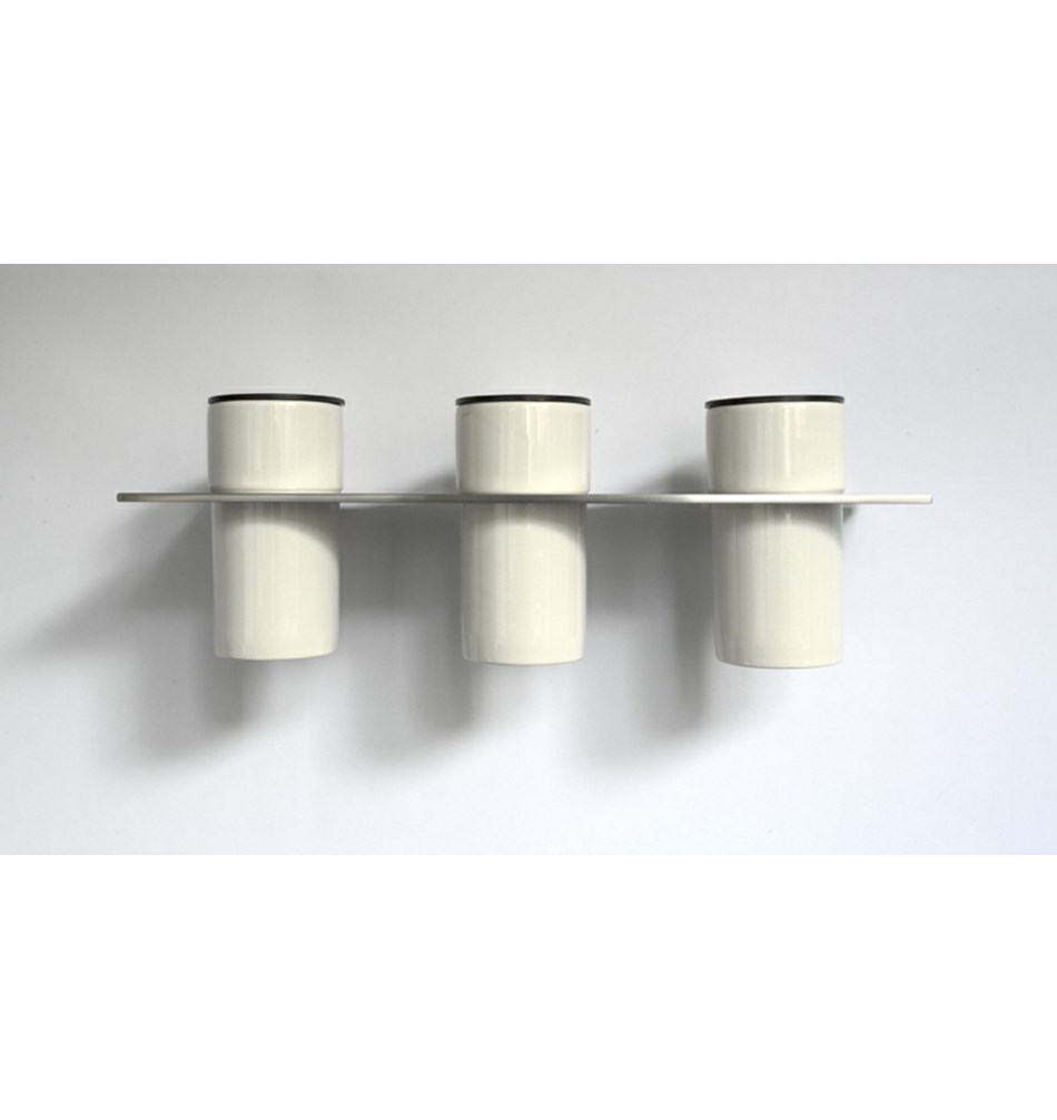 FROST Полка 4, 36см » полированная. цинк / латунь Полированный хром Q303236025  - Вид №4