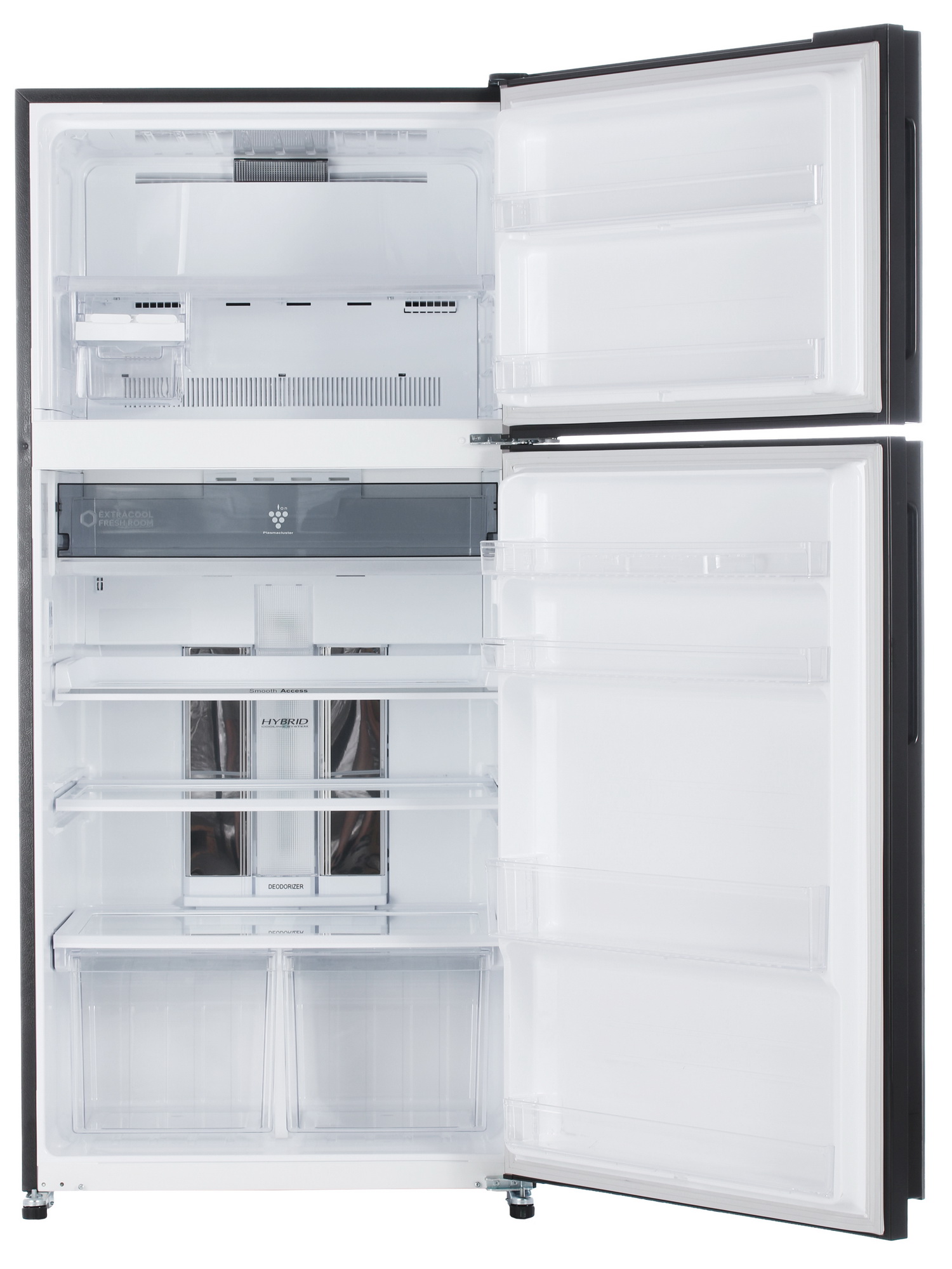 7919025 Холодильник с морозильником   Sharp SJXE55PMSL серебристый STDN-0009768 - Вид №1