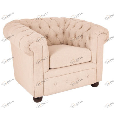 Кресло Chester бежевое PUSHA CHESTER 062339 Бежевый