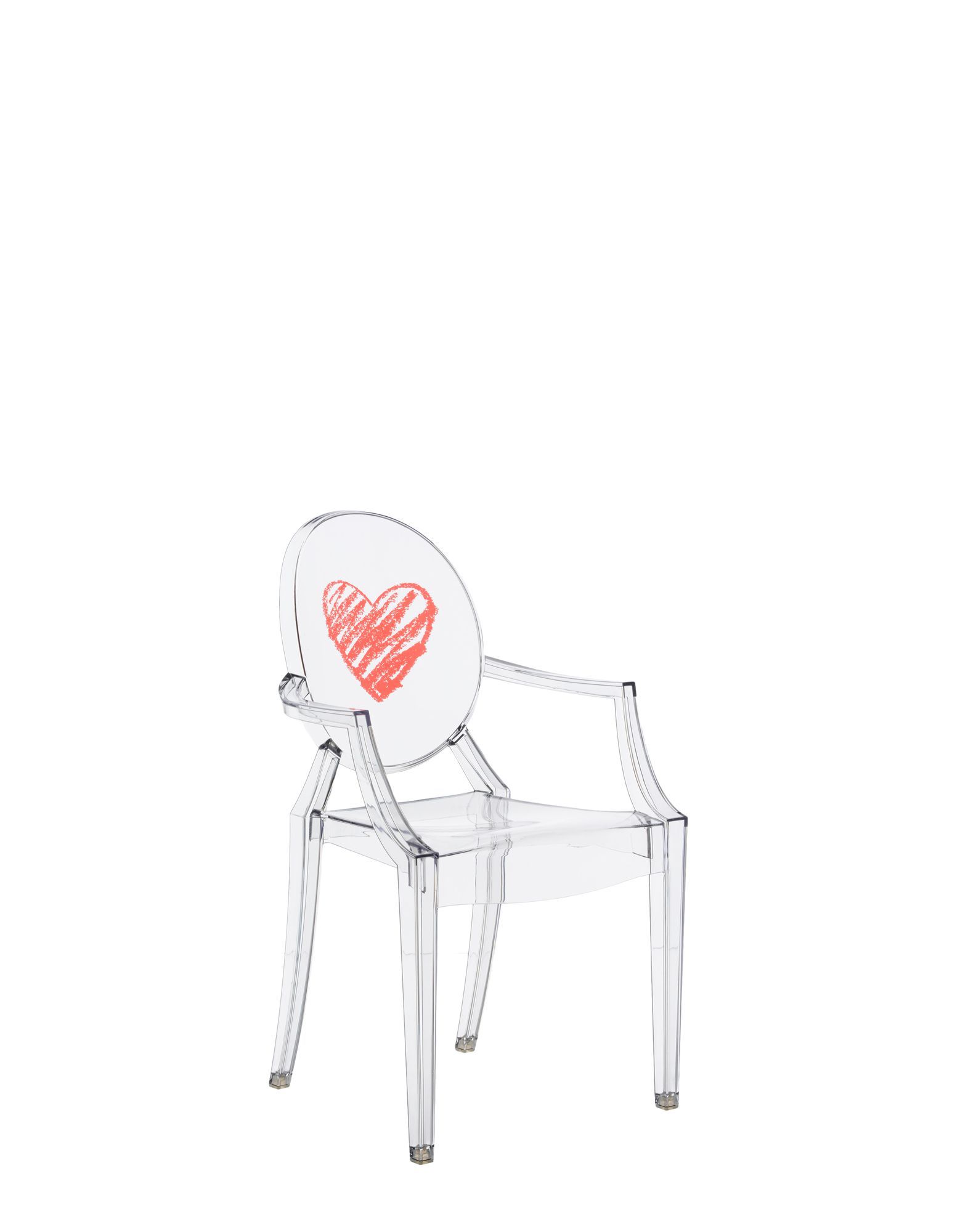 Детский стул из поликарбоната с подлокотниками Kartell Ghost ARCH-00143264 - Вид №7