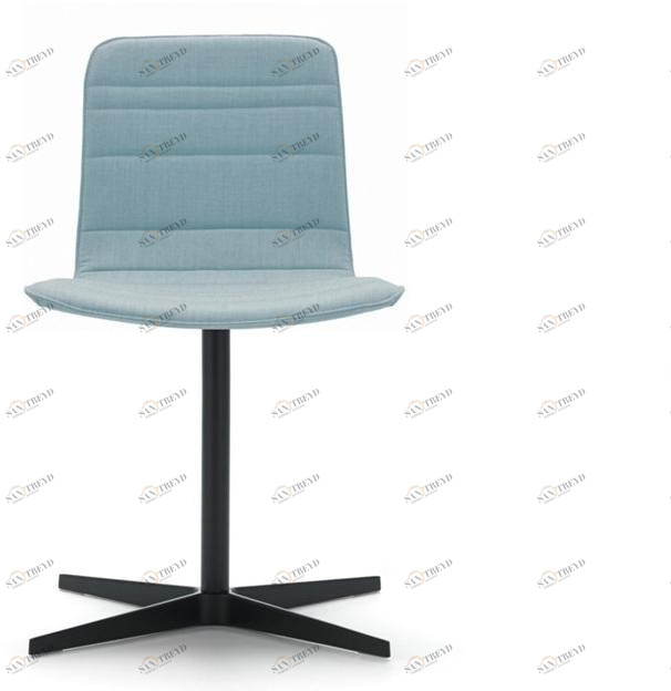 Viccarbe 4-спицевый стул из ткани Klip sun-id-1473018