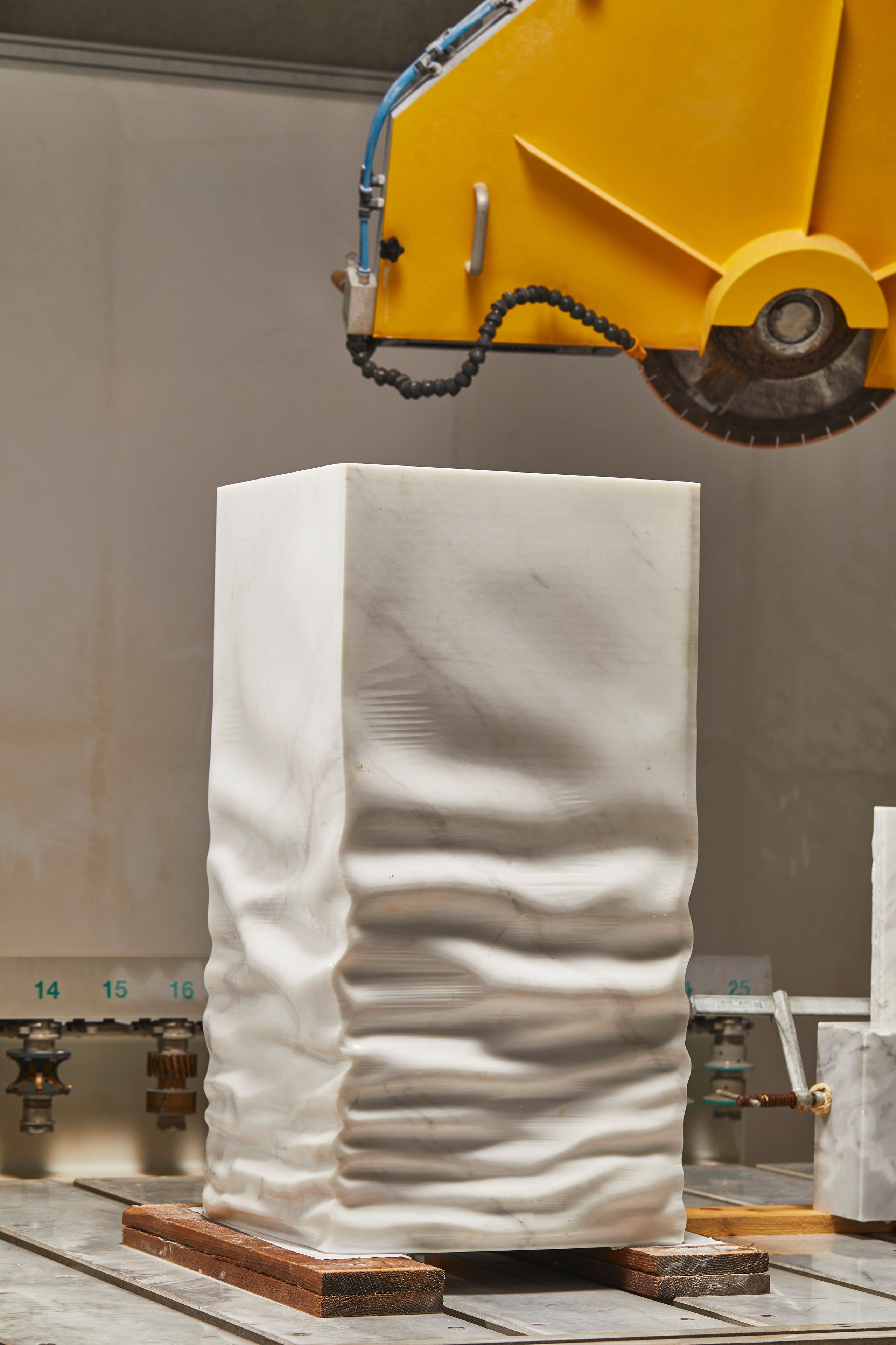 Каррарский мрамор квадратный отдельно стоящий умывальник Antoniolupi OSSIMORO ARCH-00146445 - Вид №5