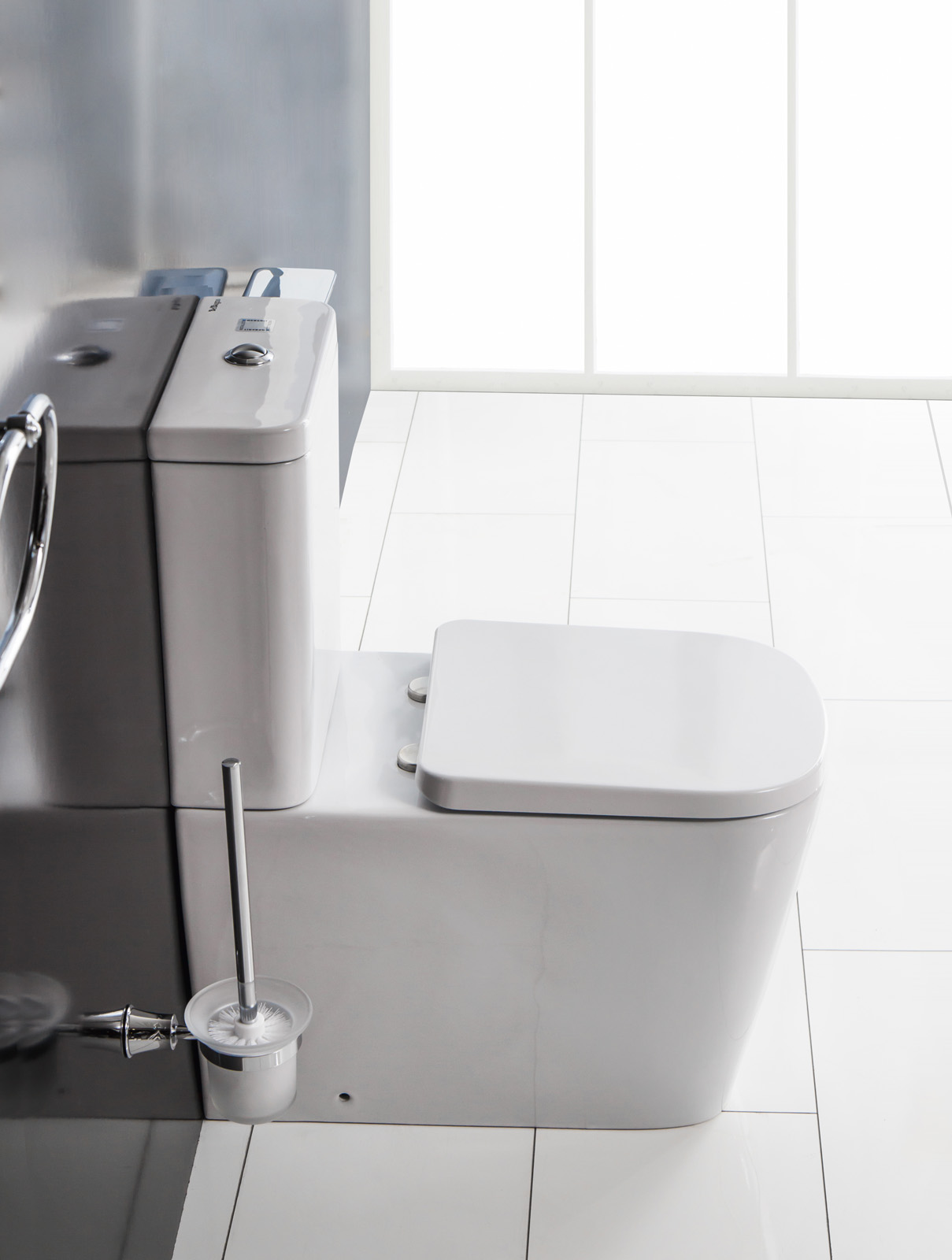 Унитаз-компакт BelBagno ALBANO безободковый Компакт унитаз с бачком Белый BELBAGNO Albano Китай - Вид №2