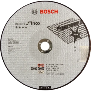 Диск отрезной по нержавеющей стали тип 41 Bosch Professional 2608600096 230x22.2x2 мм 82101707 STLM-2006620