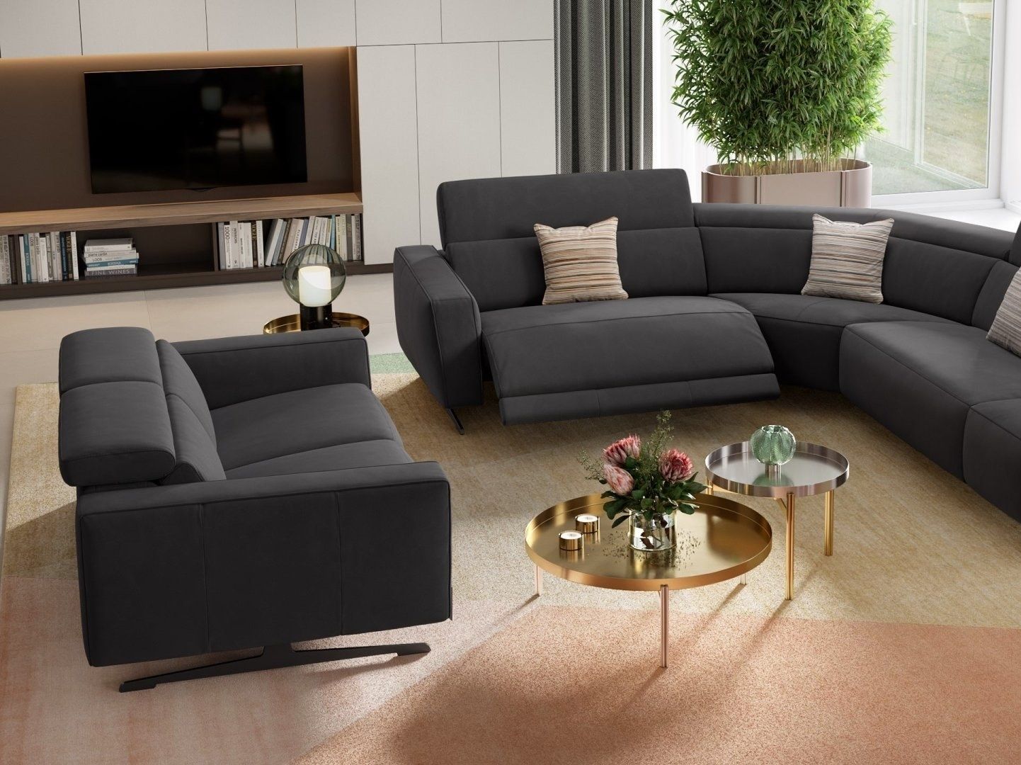 2-местный тканевый диван Sofanella Alesso ARCH-00056188 - Вид №6