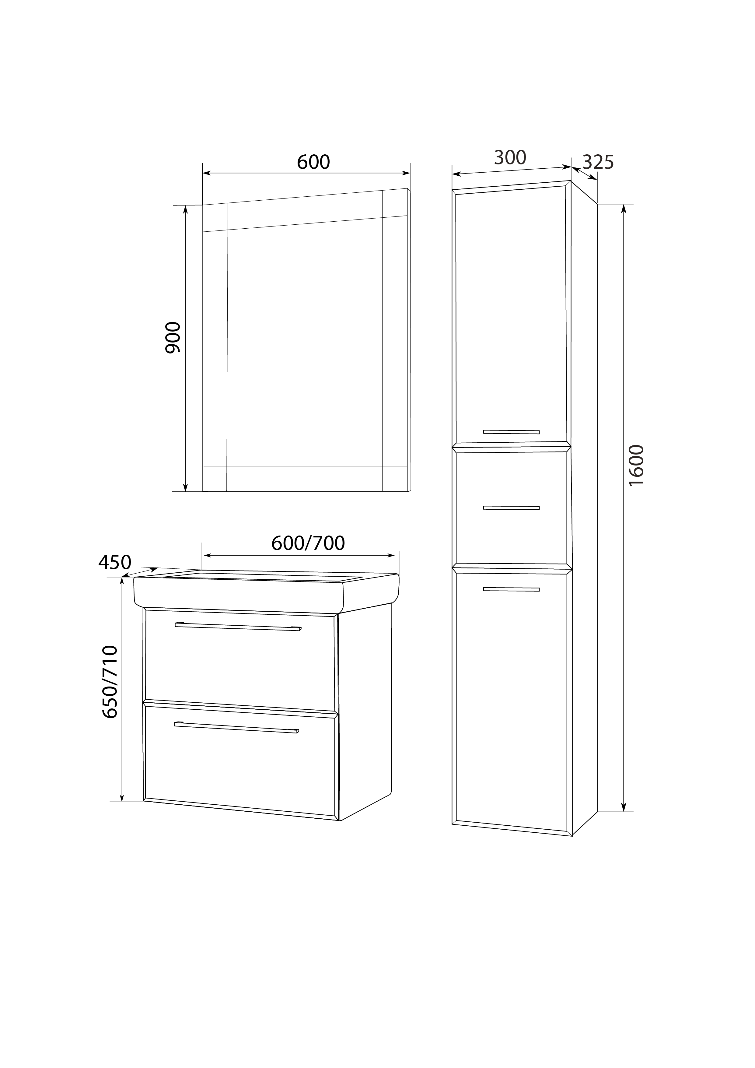 У73177 Пенал Visbaden 30П 2д. 1в.я. Onyx L 1 Marka Visbaden  - Вид №1