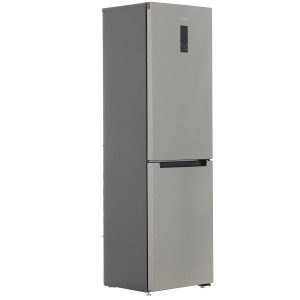 9066258 Холодильник с морозильником   Бирюса I980NF серебристый