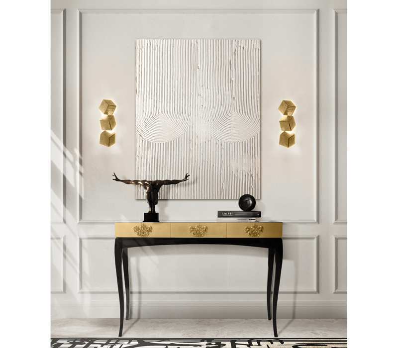 0-085 Золотая консоль Trinity  Boca Do Lobo  - Вид №17