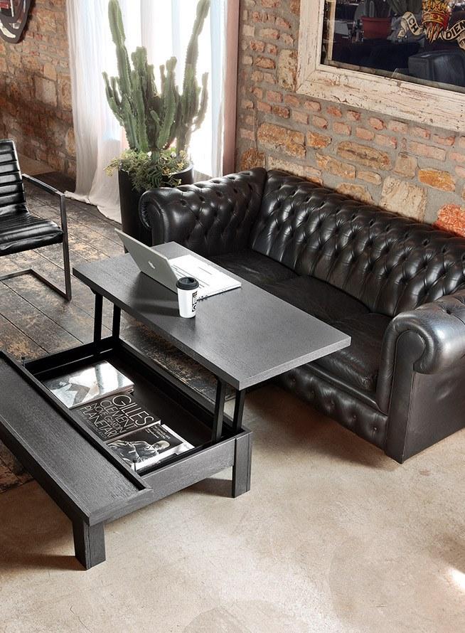 Devina Nais Прямоугольный журнальный столик с вещевым ящиком для гостиной sun-id-1407294 - Вид №1