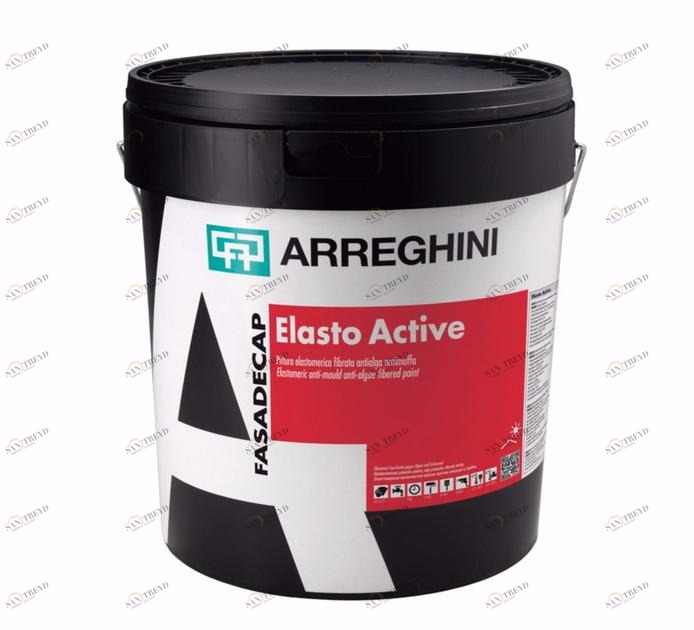 CAP ARREGHINI Волокнистая фибромерная краска против плесени и водорослей Fasadecap sun-id-1377683