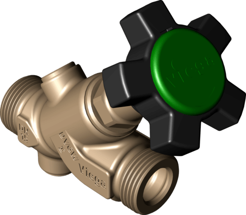 457 266 *) Модель 2238.1 Трубопроводные системы  Easytop системные вентили  Бронзовые запорные вентили Santreyd  - Вид №2