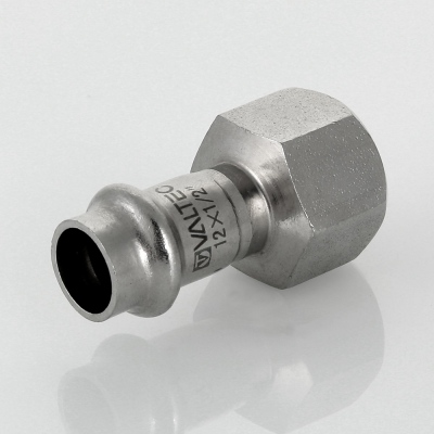 VTi.902.I.001805 Пресс-фитинг из нержавеющей стали с  внутренней резьбой Valtec 18 мм х 3/4"  - Вид №7