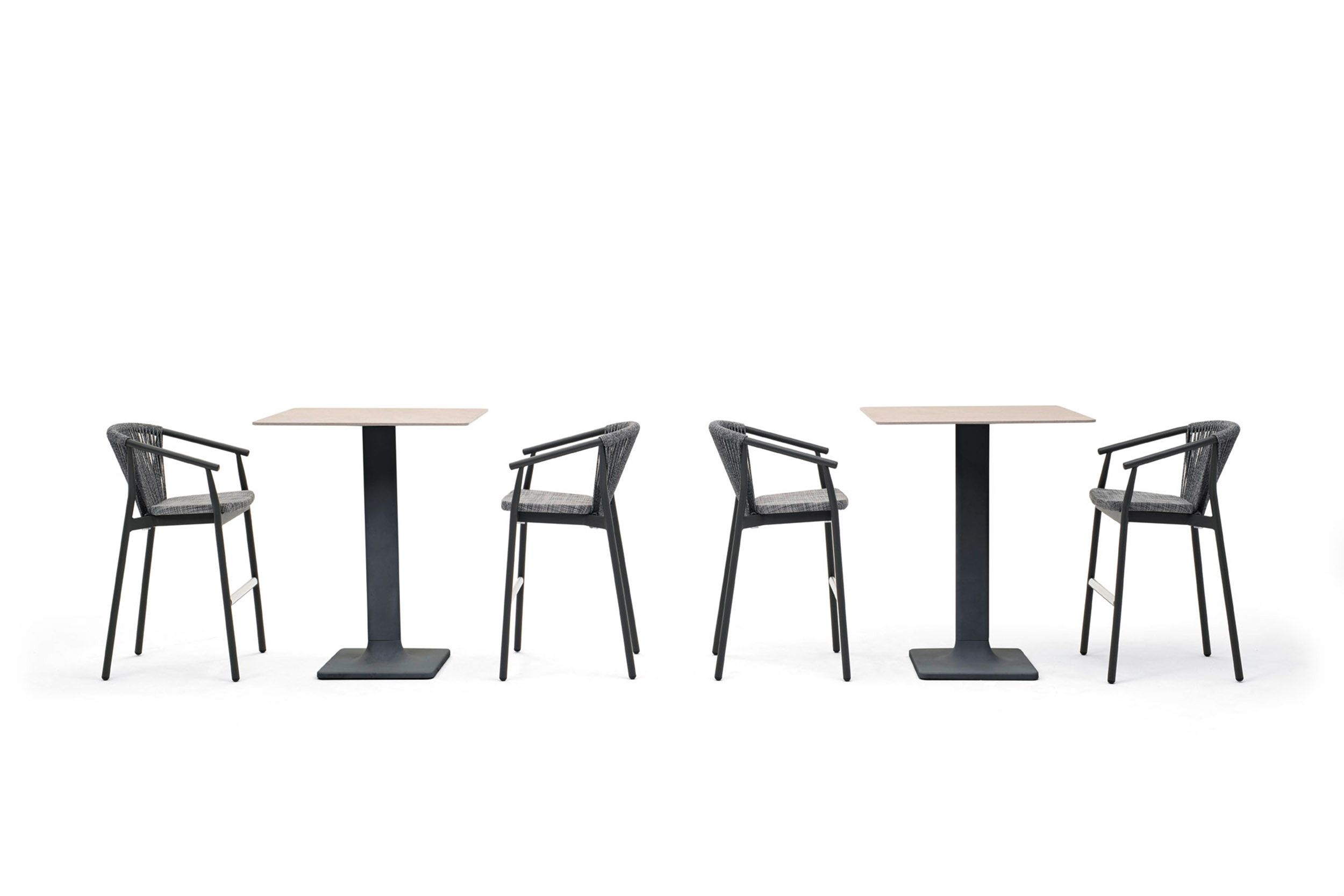 Алюминиевый стул с порошковым покрытием Varaschin Smart ARCH-00001689 - Вид №4