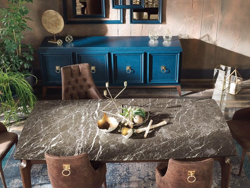 Enza Home Прямоугольный мраморный стол Elegante sun-id-1426656 - Вид №2