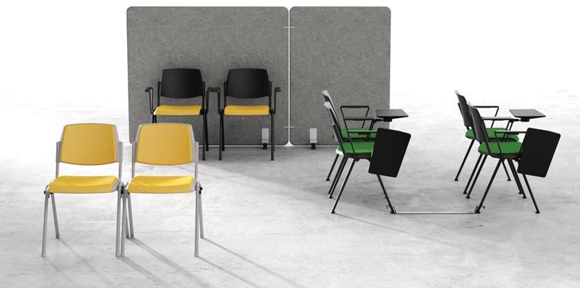 IBEBI Стул для конференций из ткани с клапаном Wampa sun-id-1387749 - Вид №6