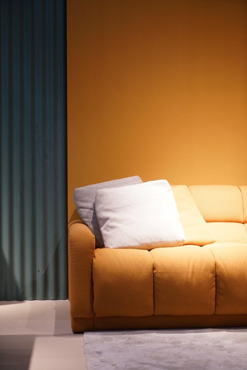 Grado Design Изогнутый 5-местный тафтинговый диван из ткани Salami Sal-sf-g05 - Вид №5