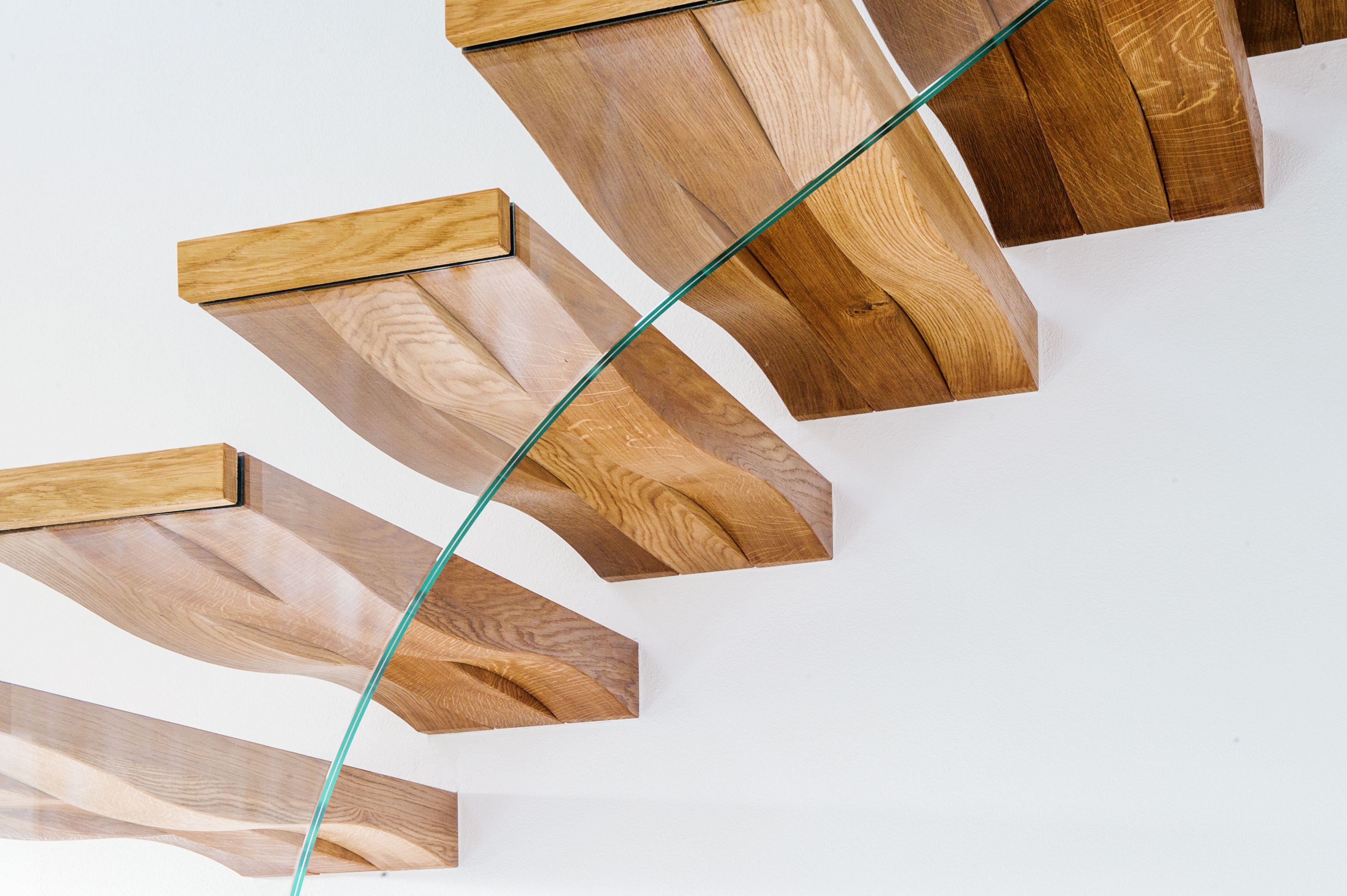 Консольная лестница Siller Treppen FLOATING WAVES ARCH-00100269 - Вид №1