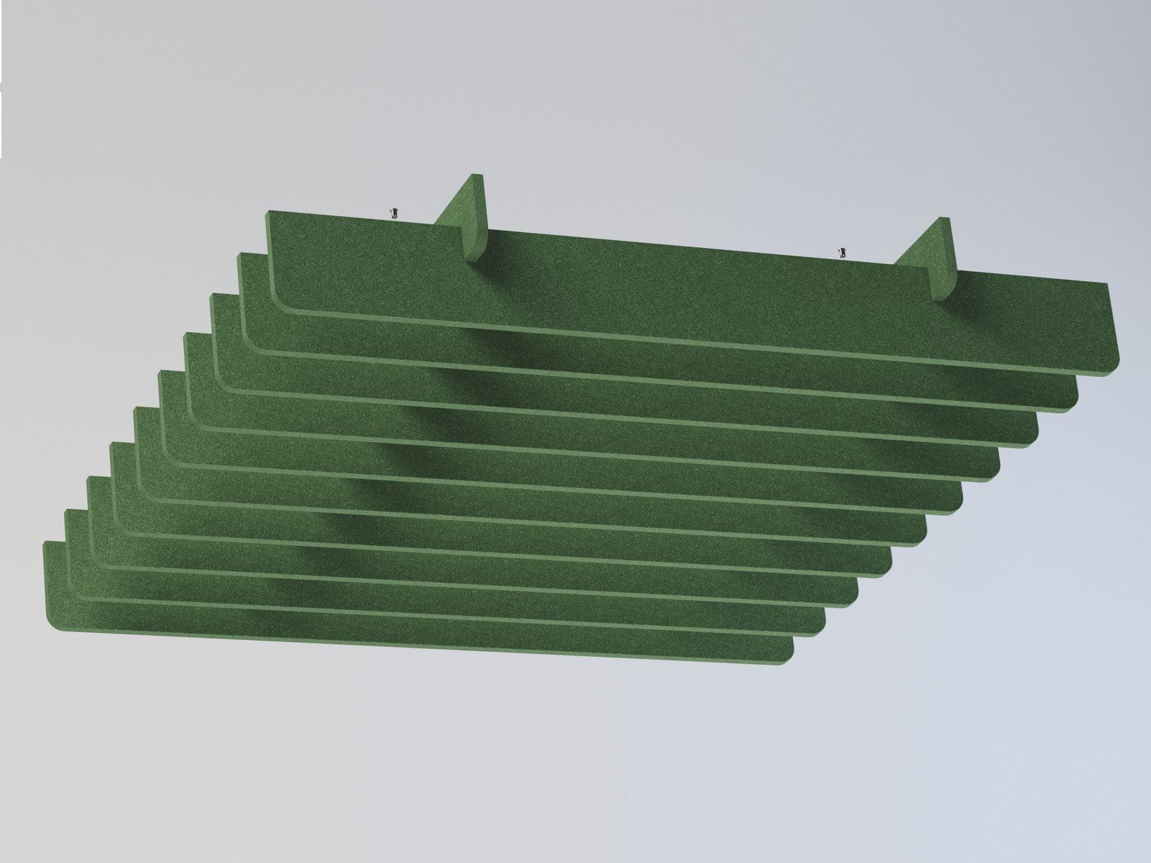 Рециркулированная пластиковая подвесная акустическая панель IMPACT ACOUSTIC® STRAIGHT ARCH-00079611