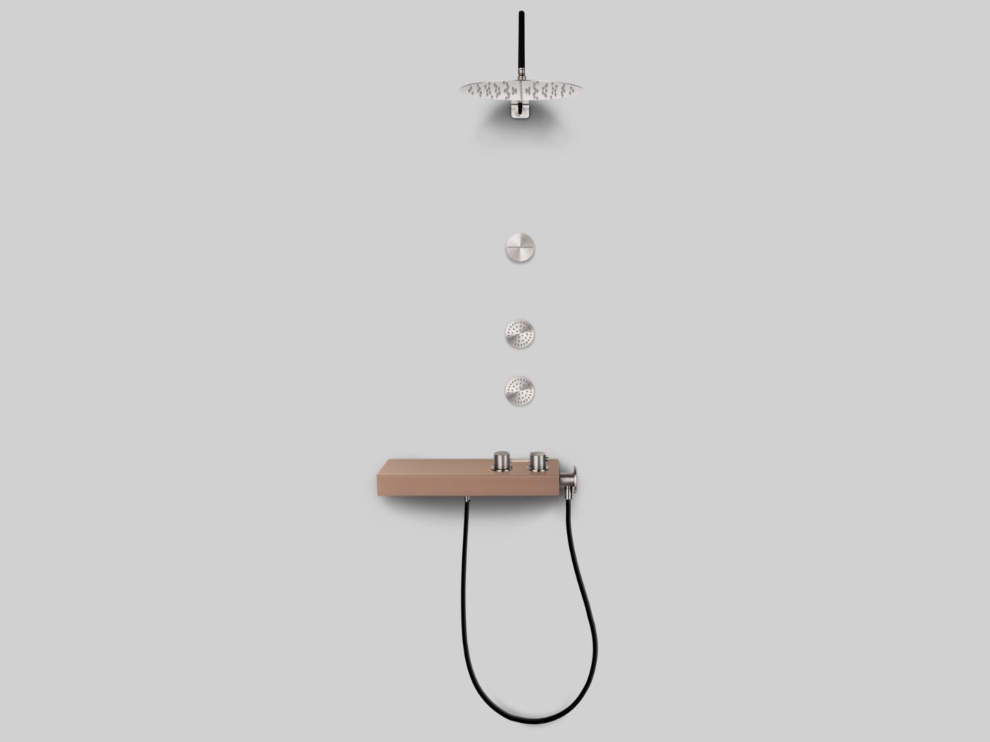 Набор для душа из нержавеющей стали с душем и ручным душем Cropelli Alyssia ARCH-00052055 - Вид №28