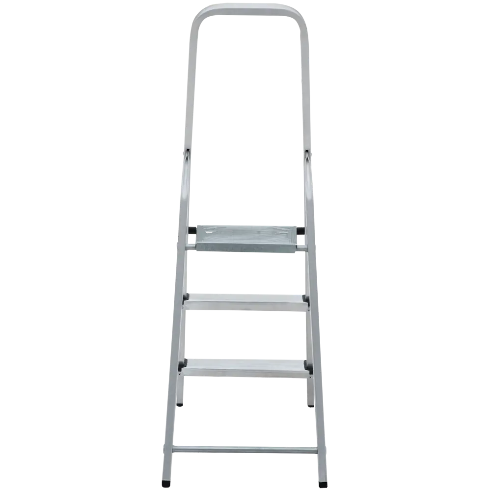 Стремянка Новая Высота Kroft 1110 3 ступени алюминий STLM-2105849 - Вид №1