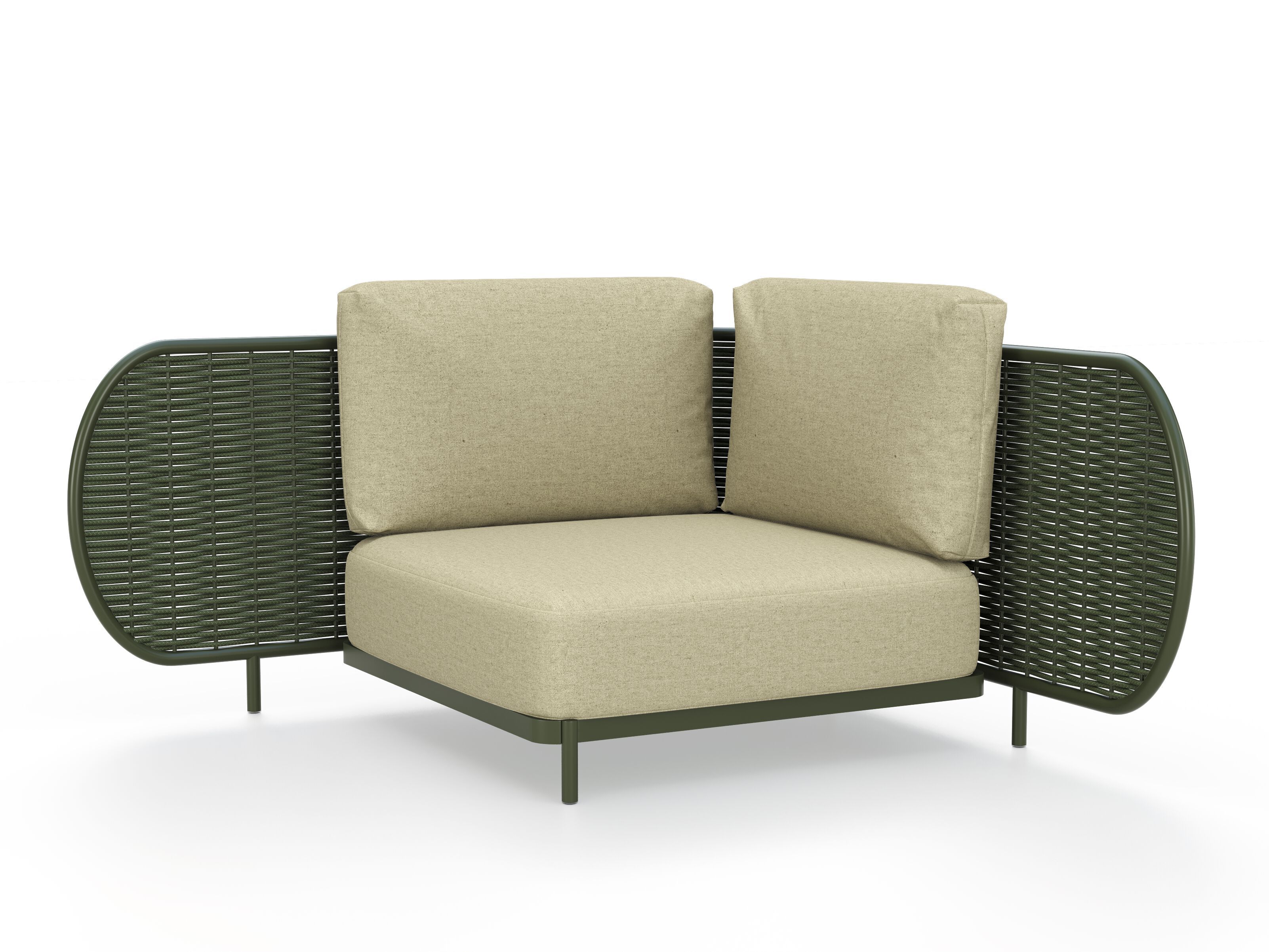 Алюминиевое и Угловое садовое кресло Sunbrella® YAAZ Ova ARCH-00037810 - Вид №9