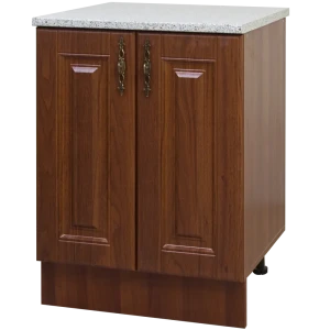 Шкаф напольный Орех 60x83.7x60 см ЛДСП цвет тёмный орех 82585033 STLM-2063365